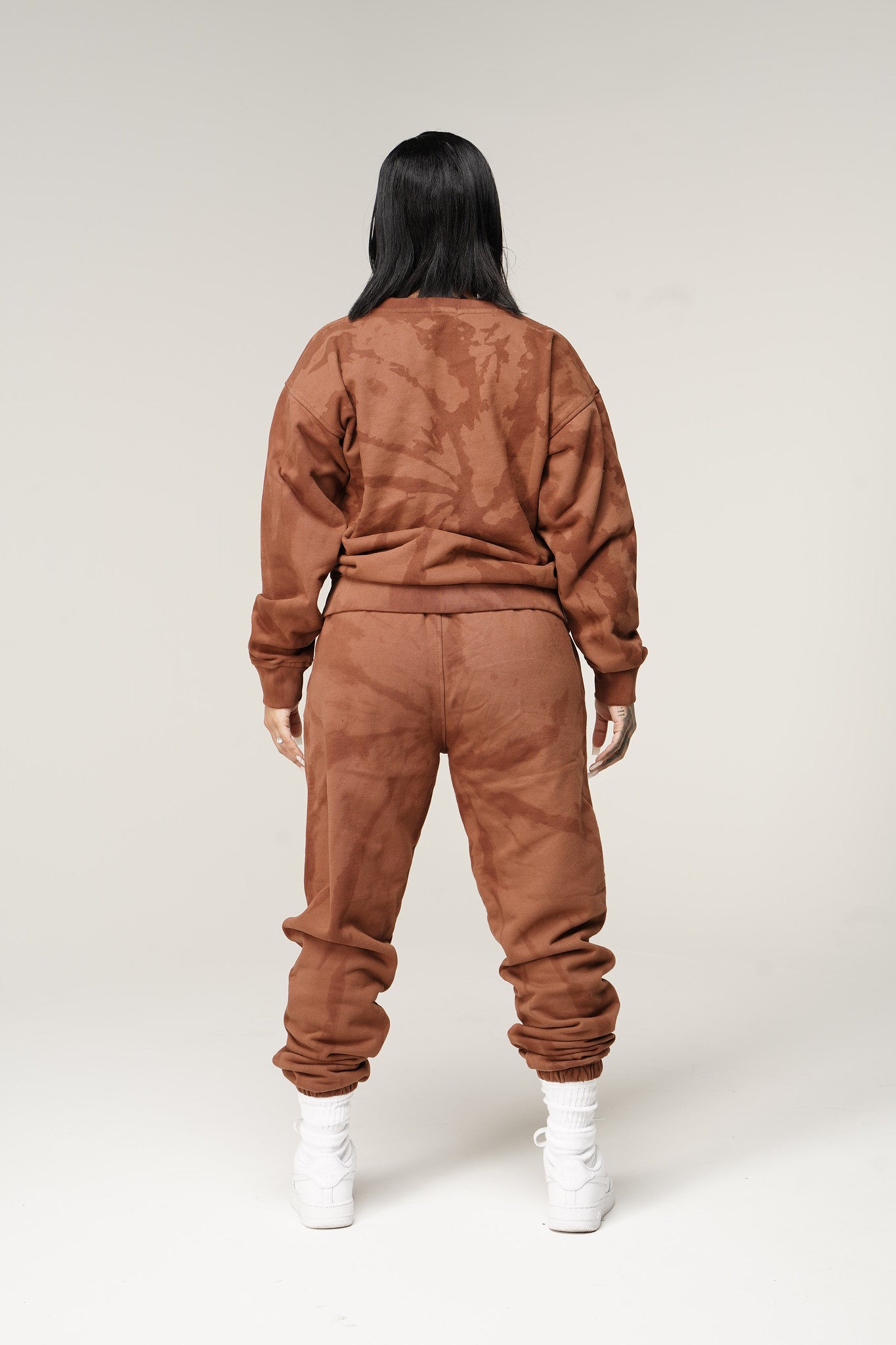 SWEAT PANTS BROWN