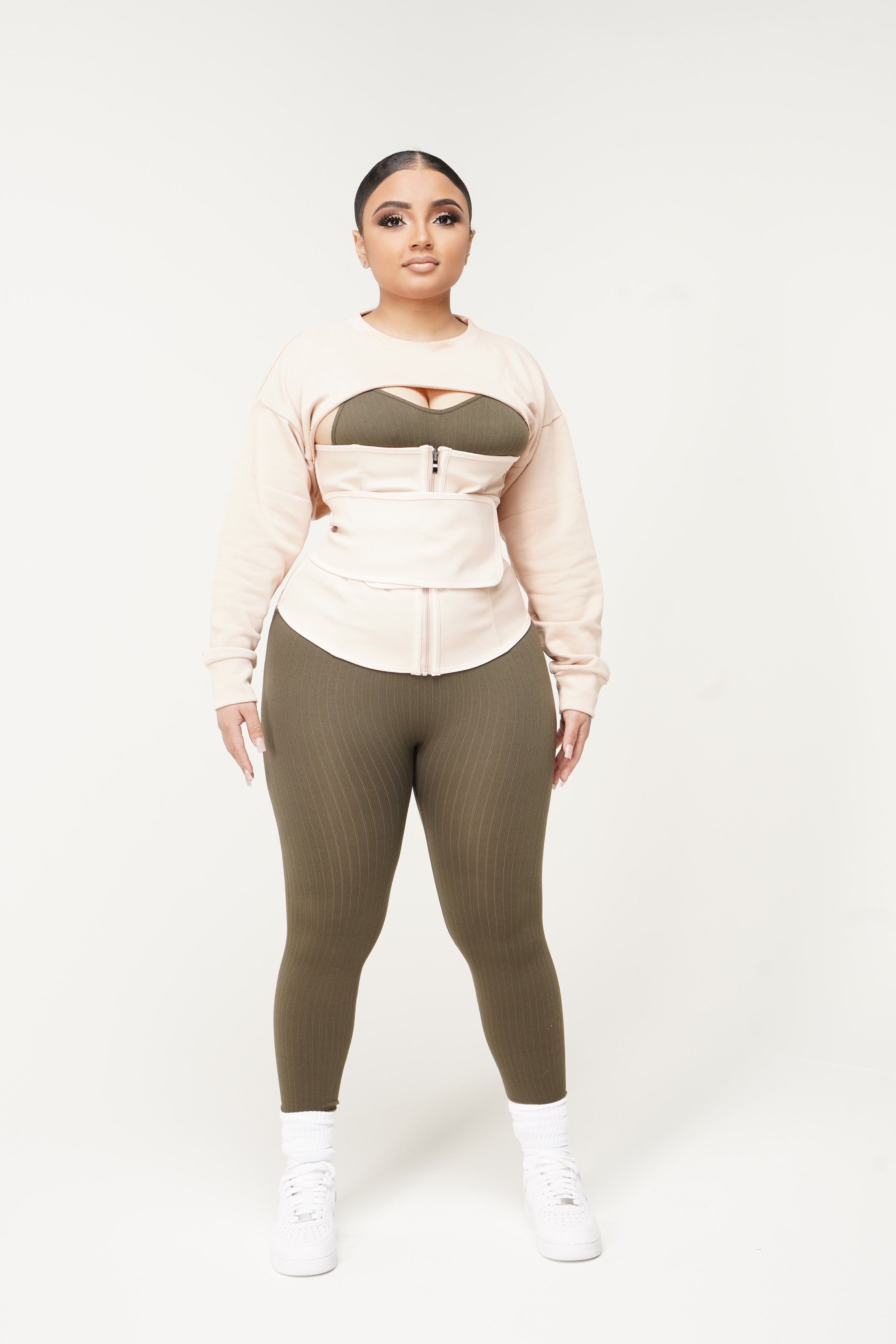 Crème Crop Top