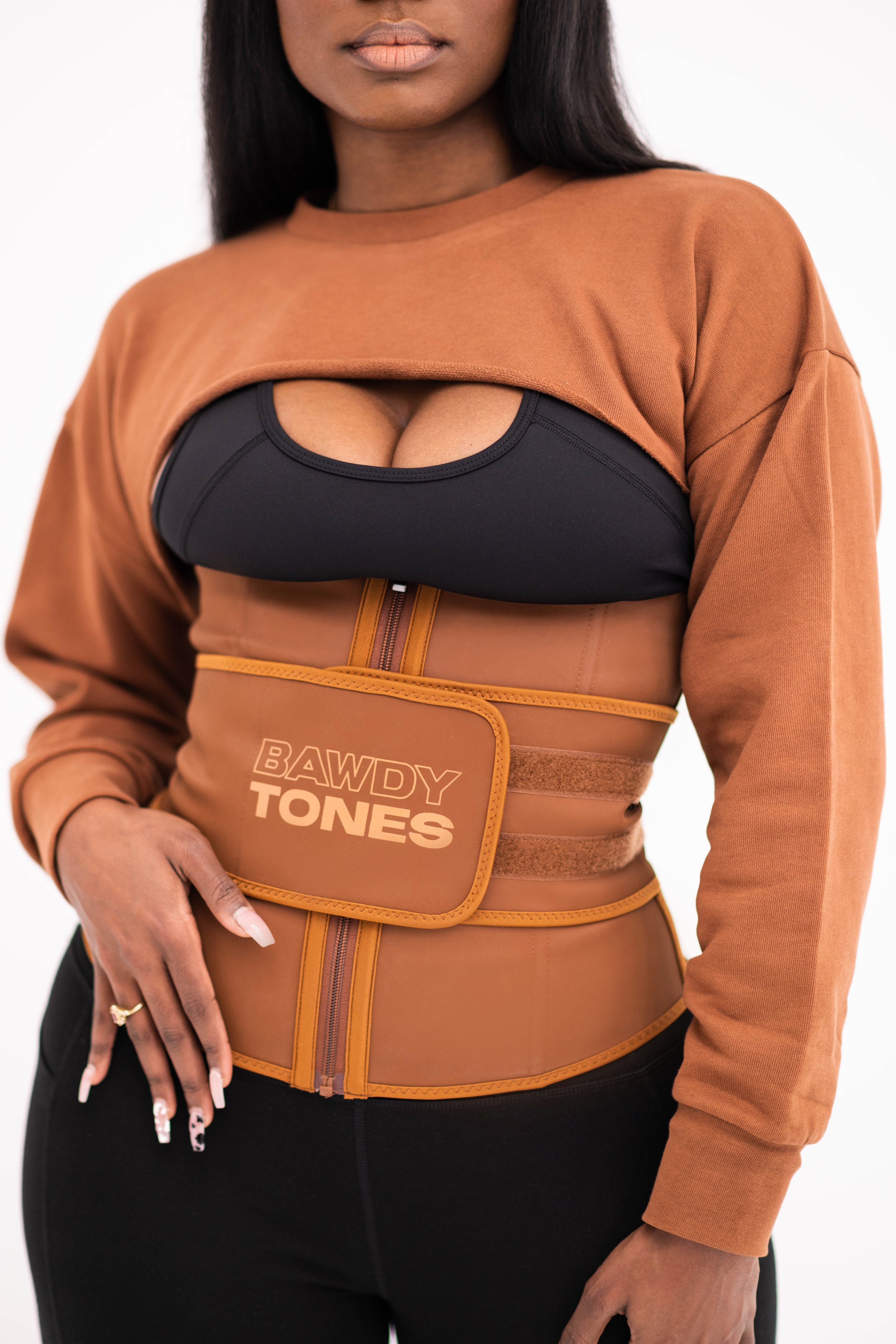 Super Cropped Sweater - Toffee