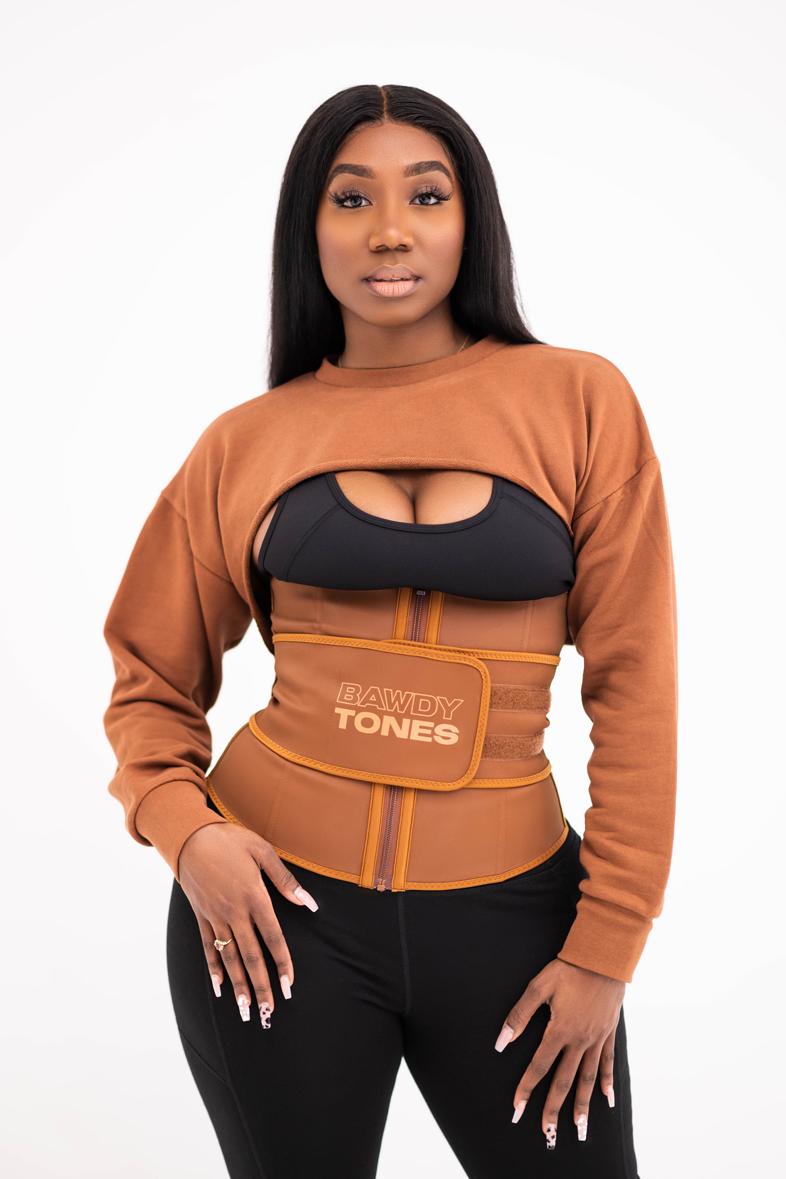 Super Cropped Sweater - Toffee