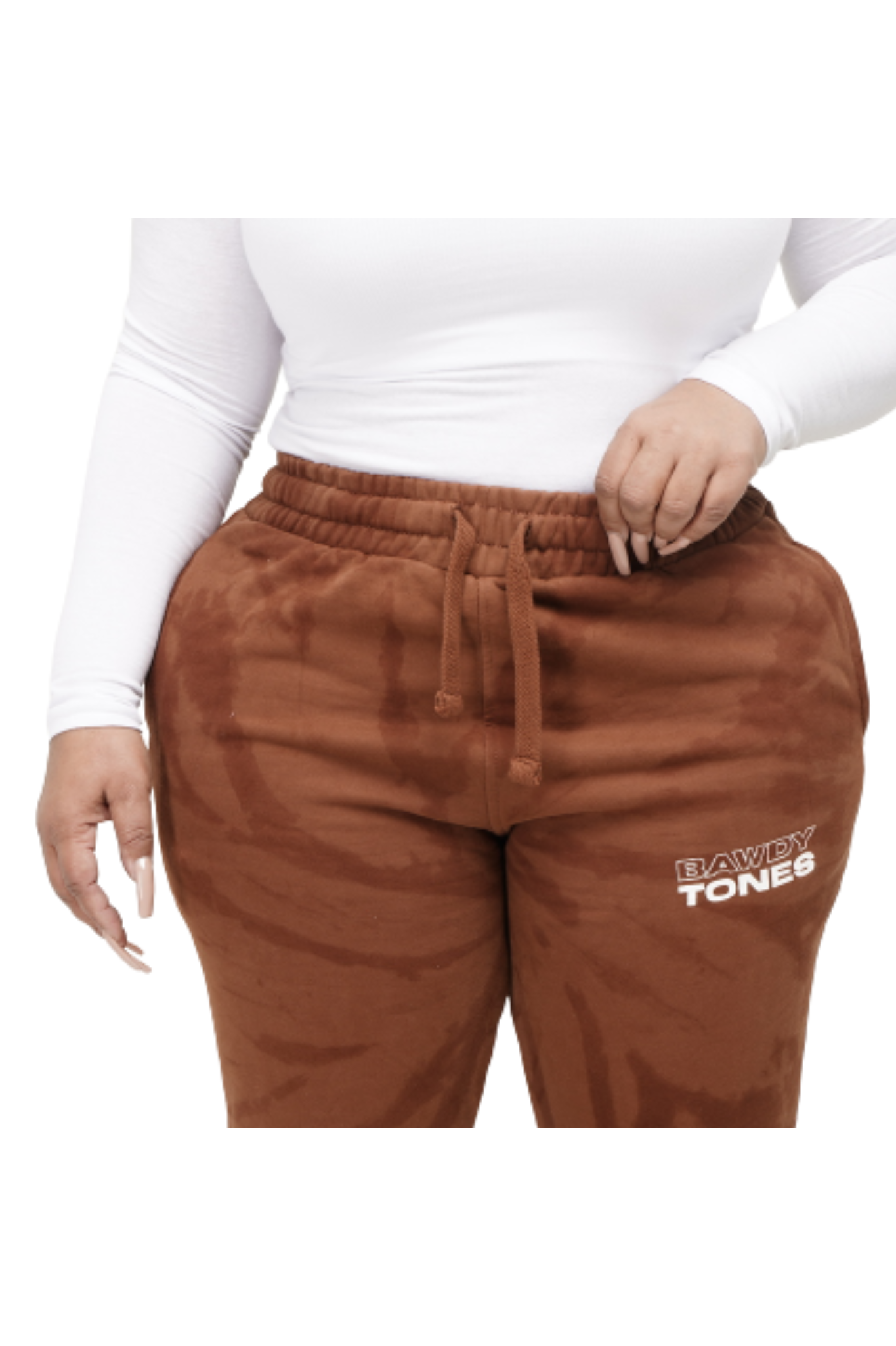 SWEAT PANTS BROWN