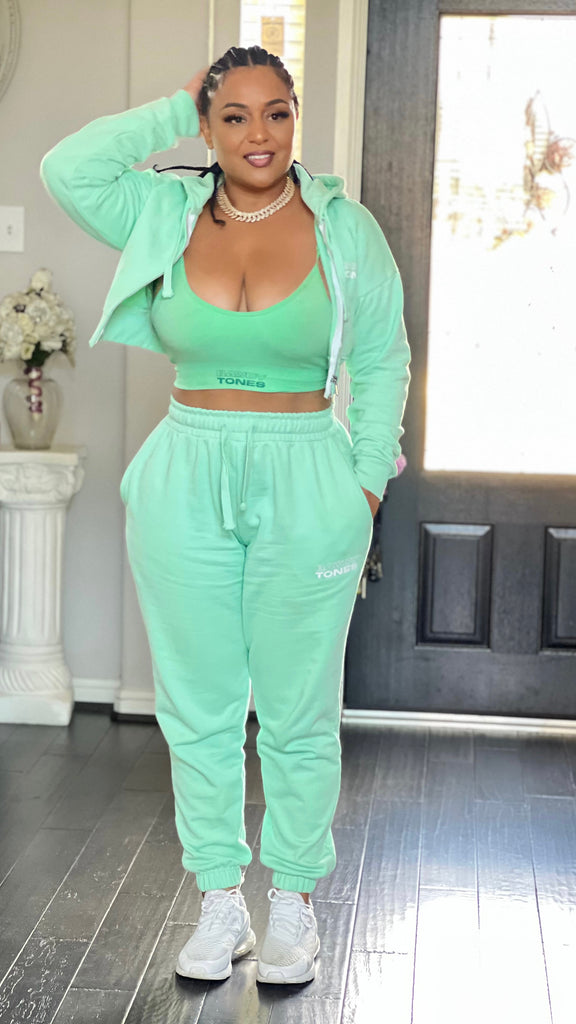 SWEAT PANTS MINT