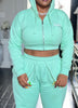 SWEAT PANTS MINT