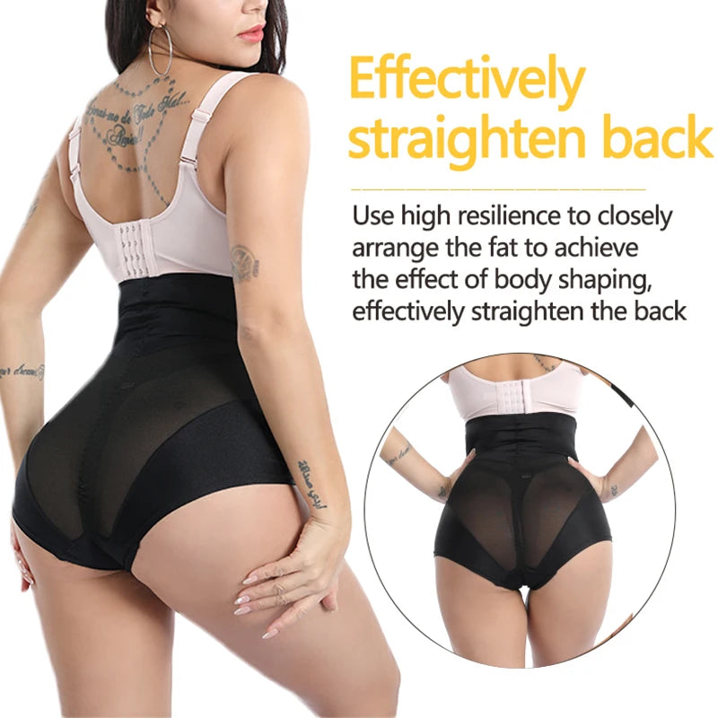 Tummy Control Panties Butt Lifting Sexy Mesh Breathable Body Shaper